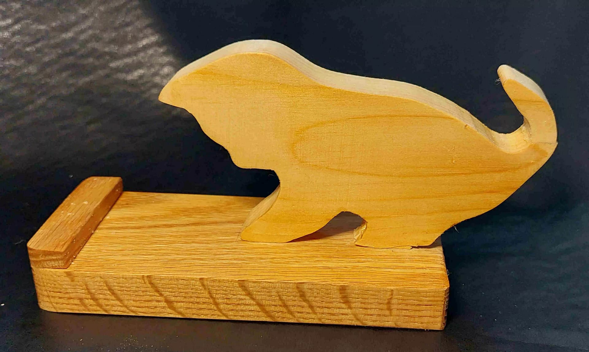 Curious Cat phone holder