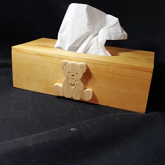 Teddy Bear Tissue Box